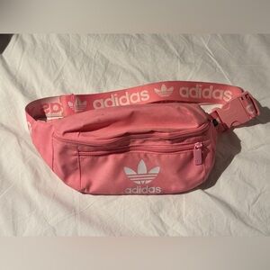 Adidas Coral Pink Waist Bag